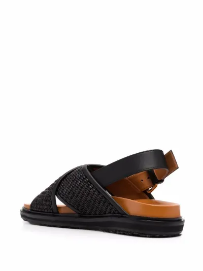 marni fussbett sandals black