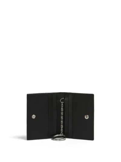 Marni Calf Leather Stitched Bifold W