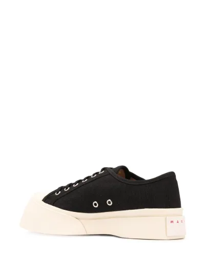 low top platform sneakers