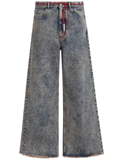Marni marble-dyed flared jeans | Eraldo.com FR