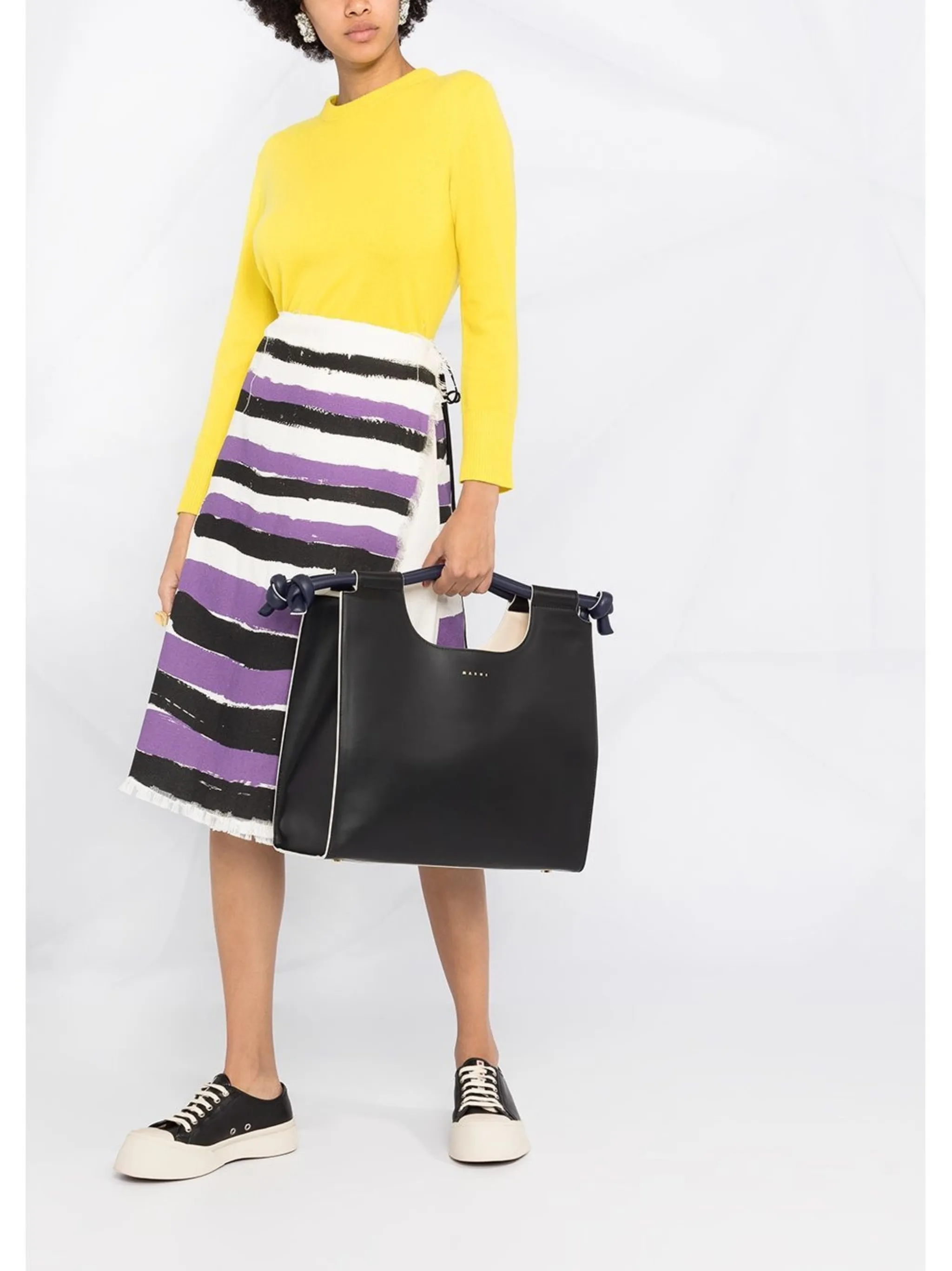 Marni Marcel knot-detailing tote bag | Eraldo.com FR