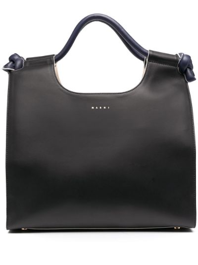 Marcel knot-detailing tote bag | Marni | Eraldo.com