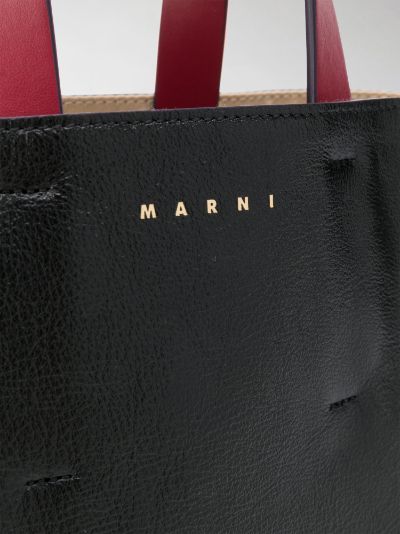 marni leather tote