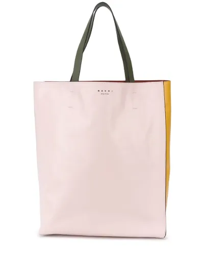 colour block tote