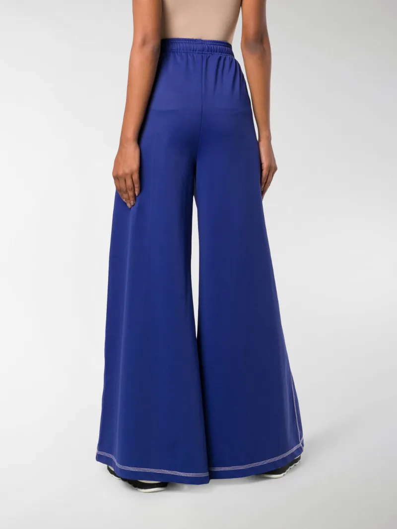 Marni palazzo track pants blue | MODES