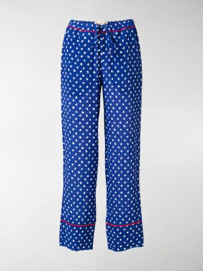 Marni - Pantaloni pigiama stampati