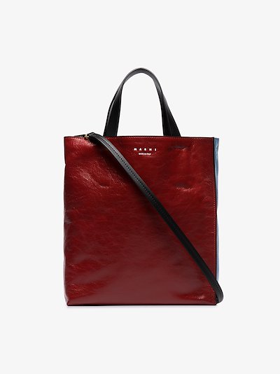 Red And Blue Museo Medium Tote Bag