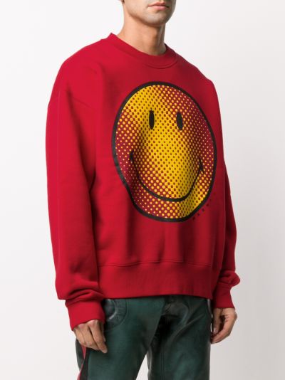 smile print sweatshirt Marni Eraldo