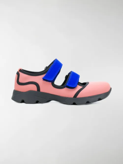 Marni - Sneakers in neoprene con doppio strappo