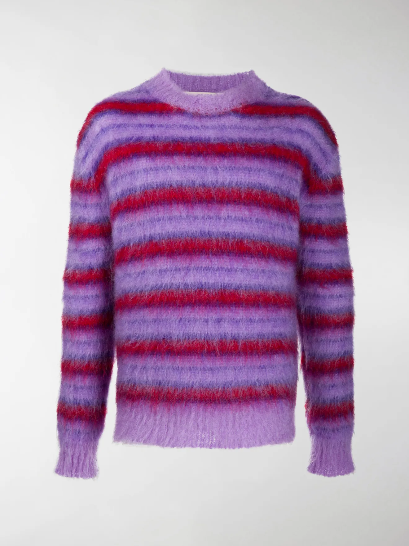 purple crew neck jumper
