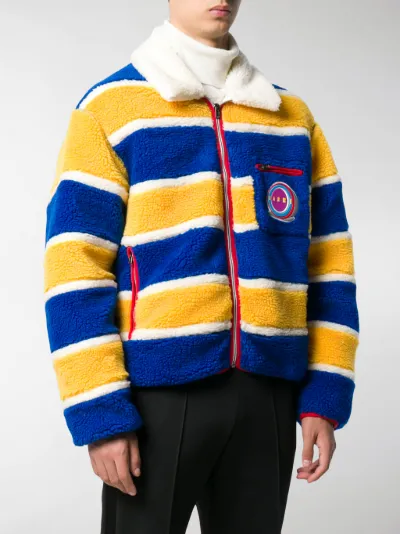 collared fleece jacket