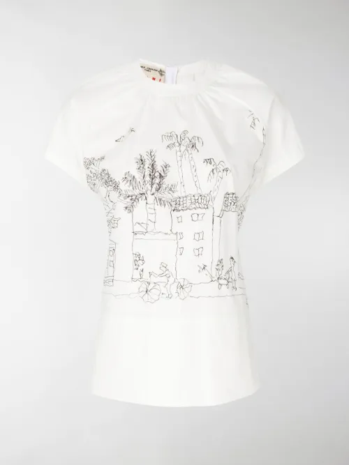 Marni - Top stampato