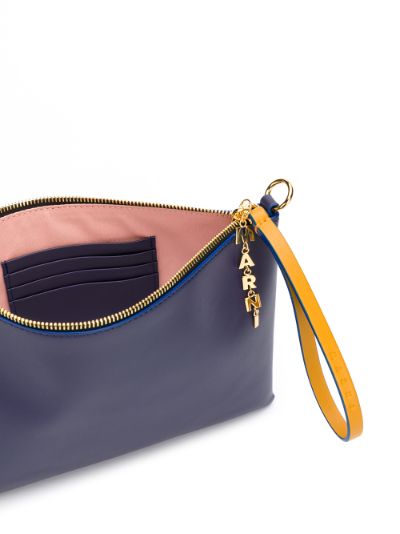 zip clutch bag