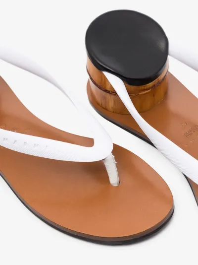 bamboo thong sandals