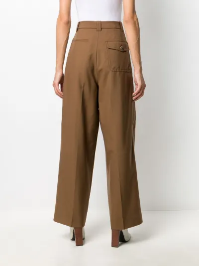 wide leg tailored trousers | Marni 