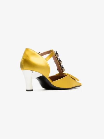 yellow mary janes