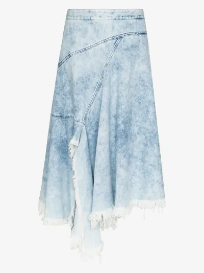 marques almeida denim skirt