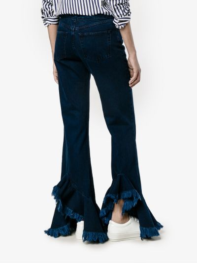 denim flares mens