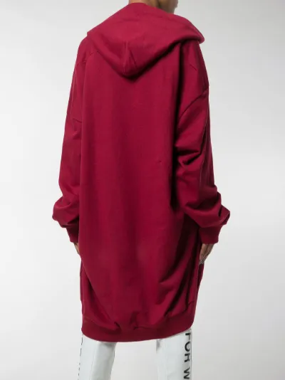 marques almeida oversized hoodie