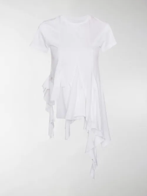 Marques'almeida - T-shirt effetto strappato