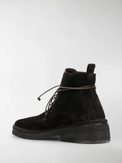 marsell suede ankle boots