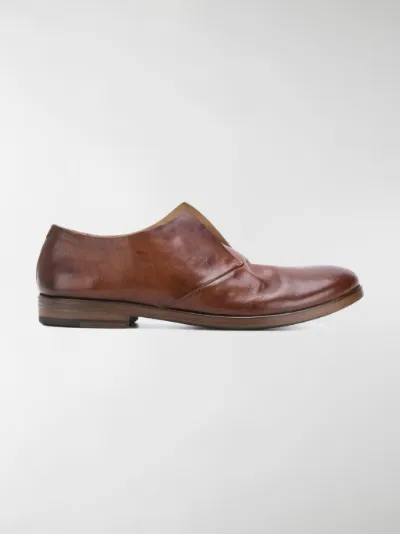 scarpe derby senza lacci uomo