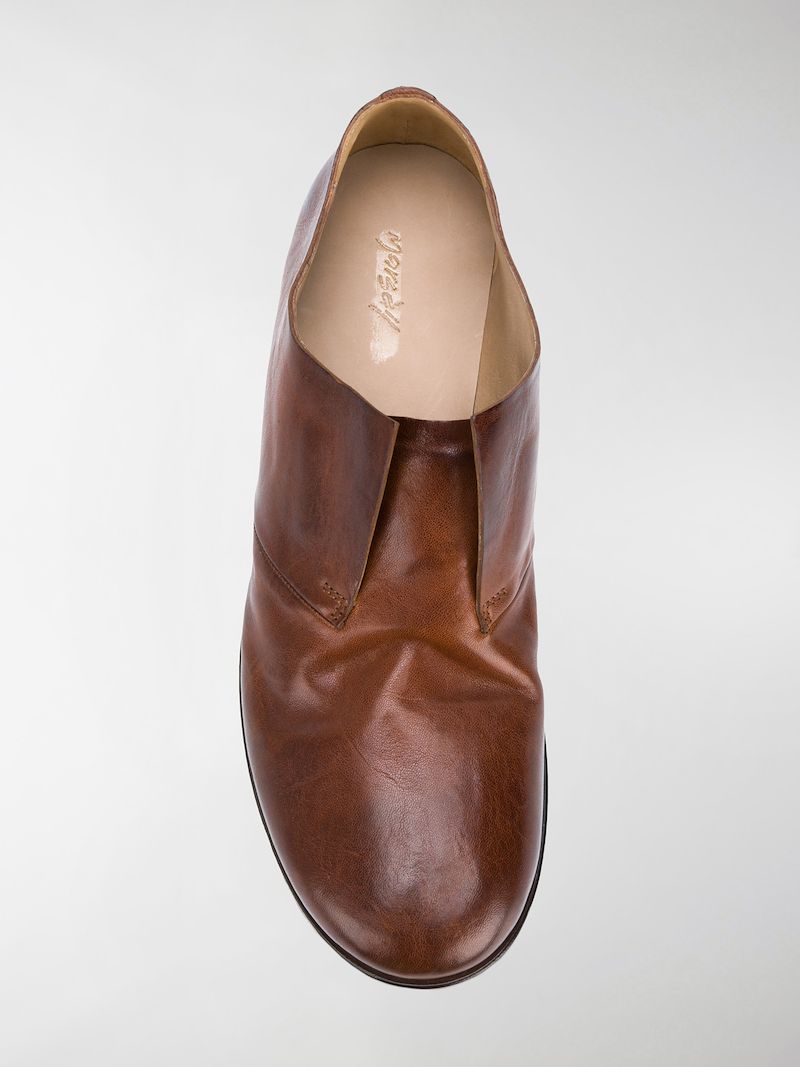 scarpe derby senza lacci uomo