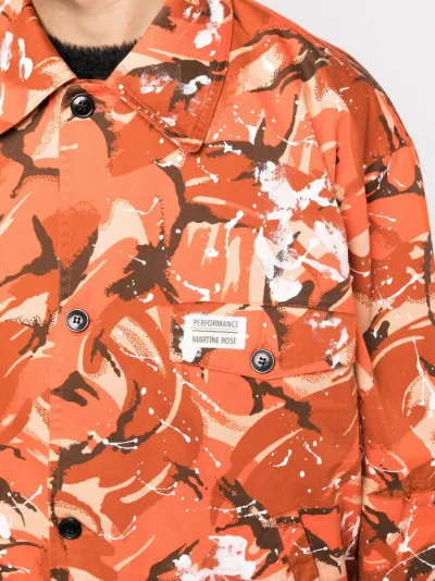 Martine Rose Logo-Print Bomber Jacket