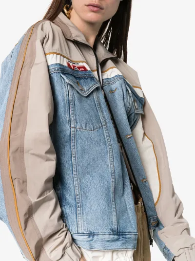 windbreaker jean jacket