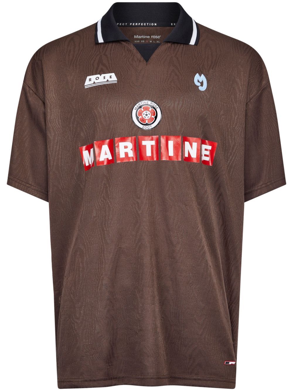 Martine Rose logo-print football jersey | Eraldo.com DJ