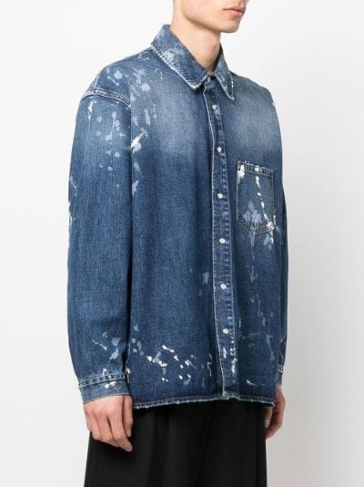 Martine rose hybrid denim hot sale shirt