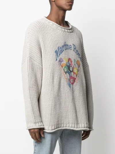 martine rose pool sweater