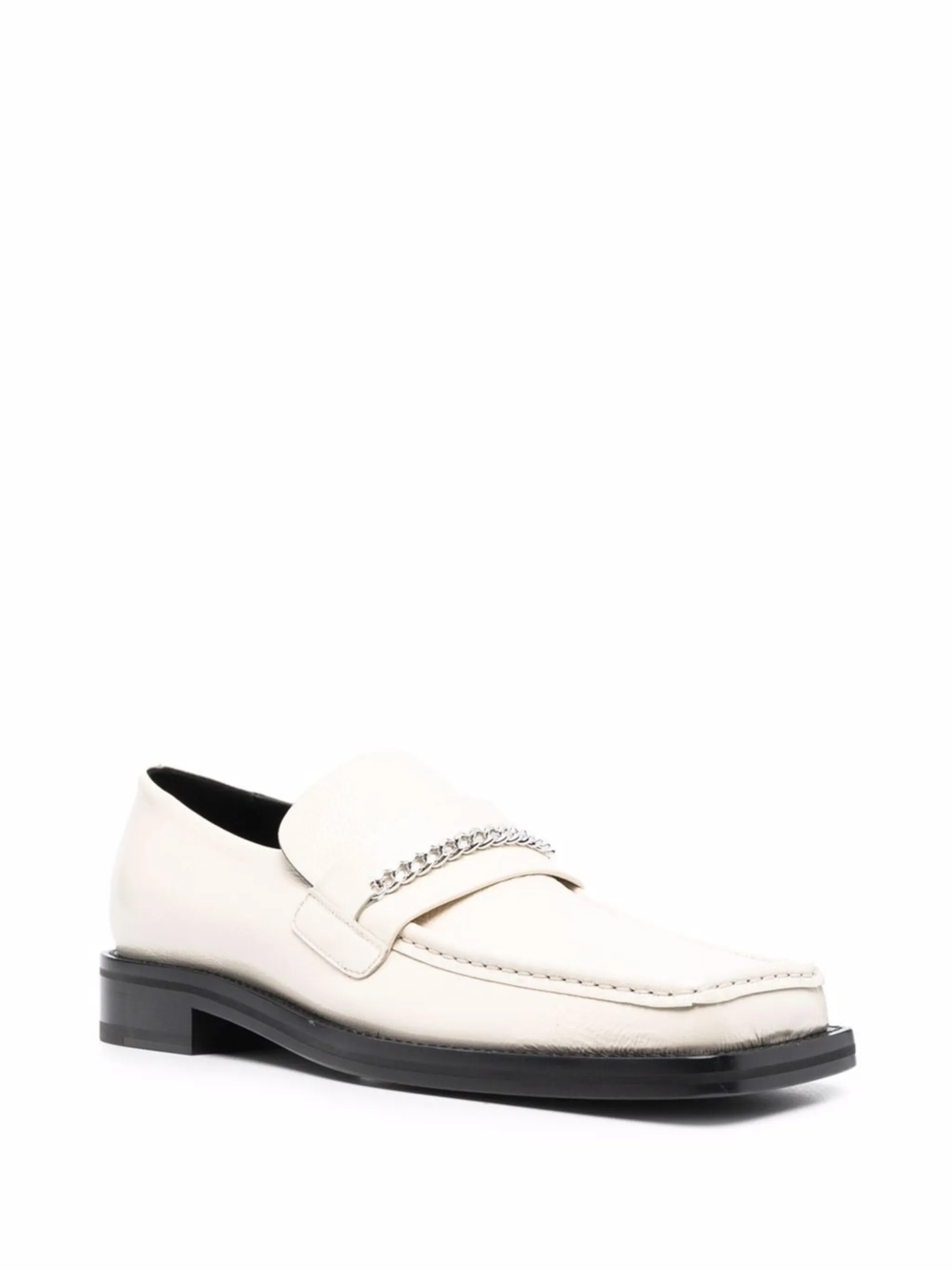 Martine Rose square-toe leather loafers | Eraldo.com JP