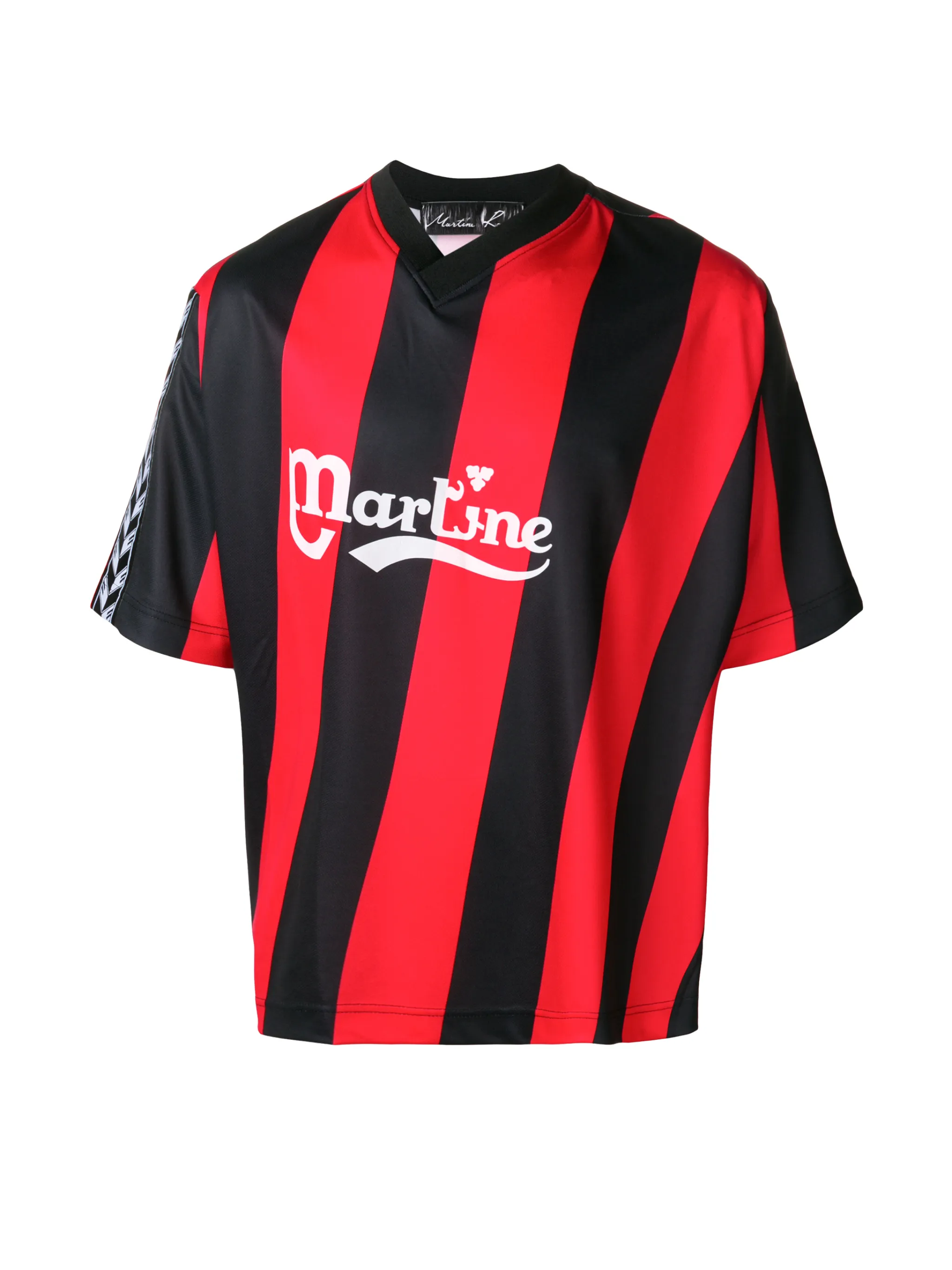 Martine Rose striped logo T-shirt | Eraldo.com FR