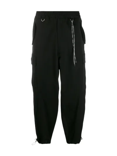 track pants with cargo pockets
