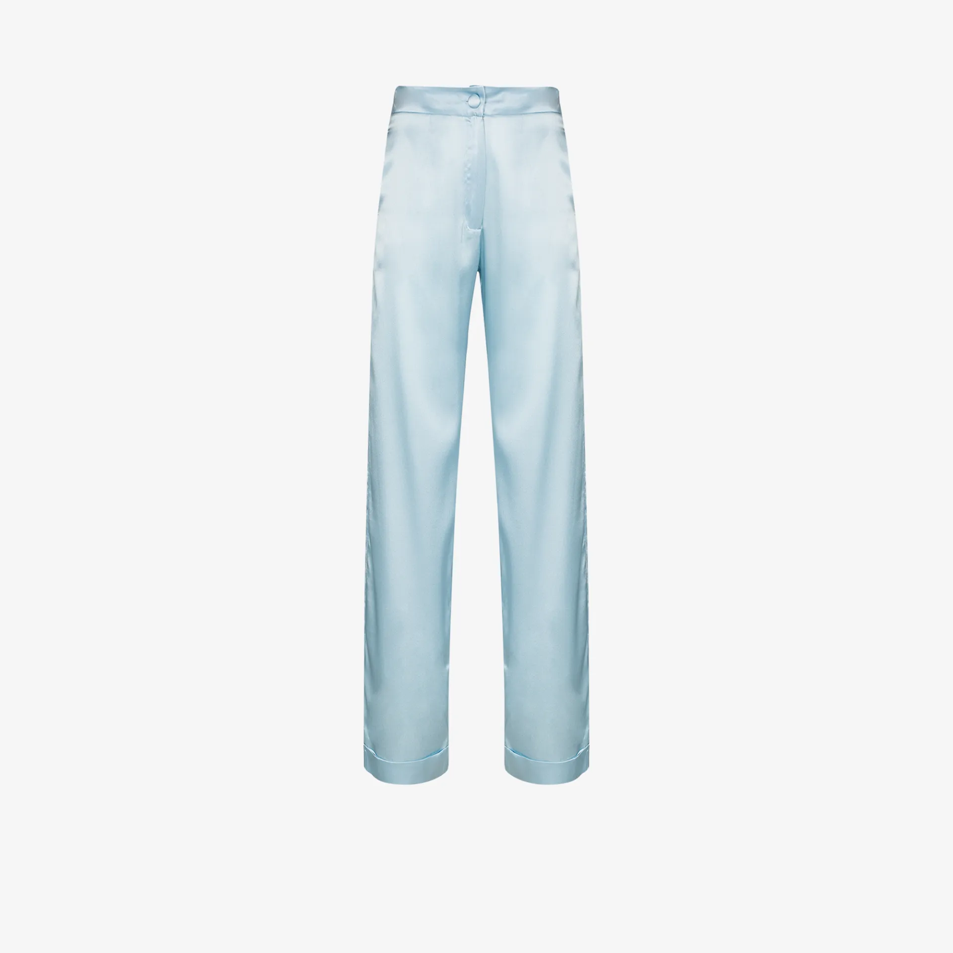high waisted silk pants