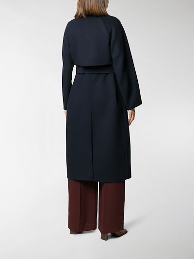 zara belted wrap coat