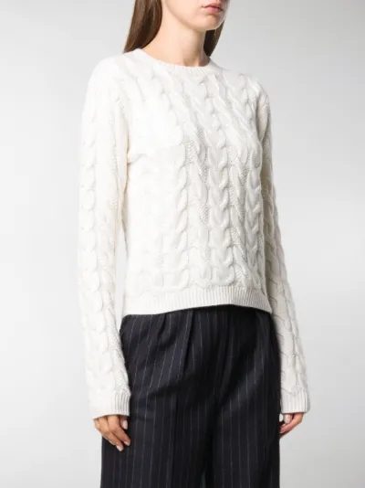 max mara cable knit sweater