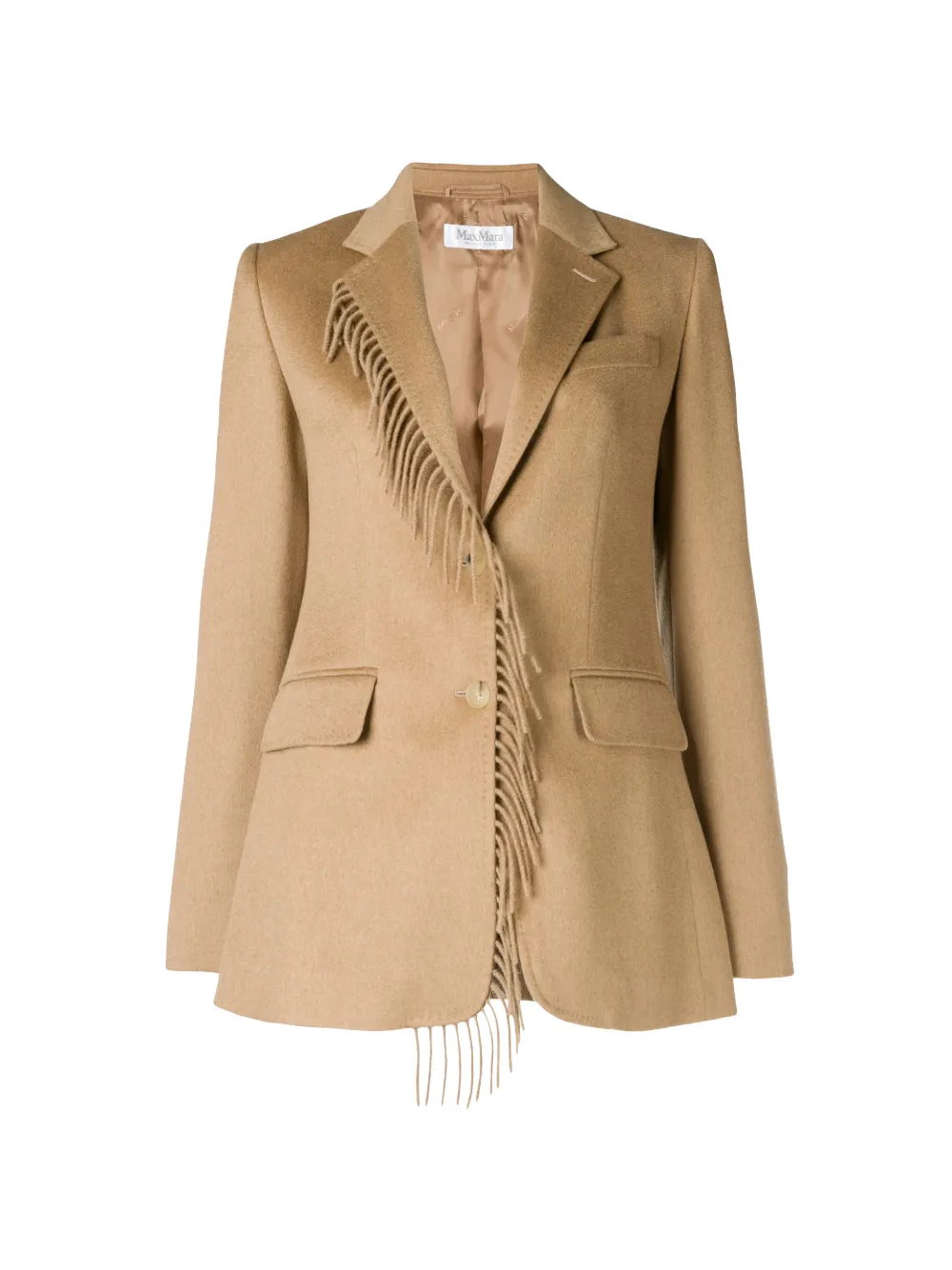 max mara fringe blazer
