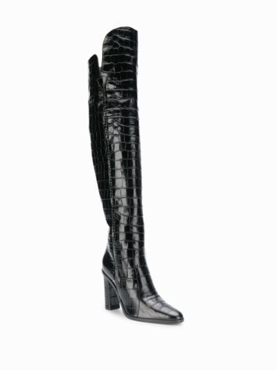 max mara crocodile boots