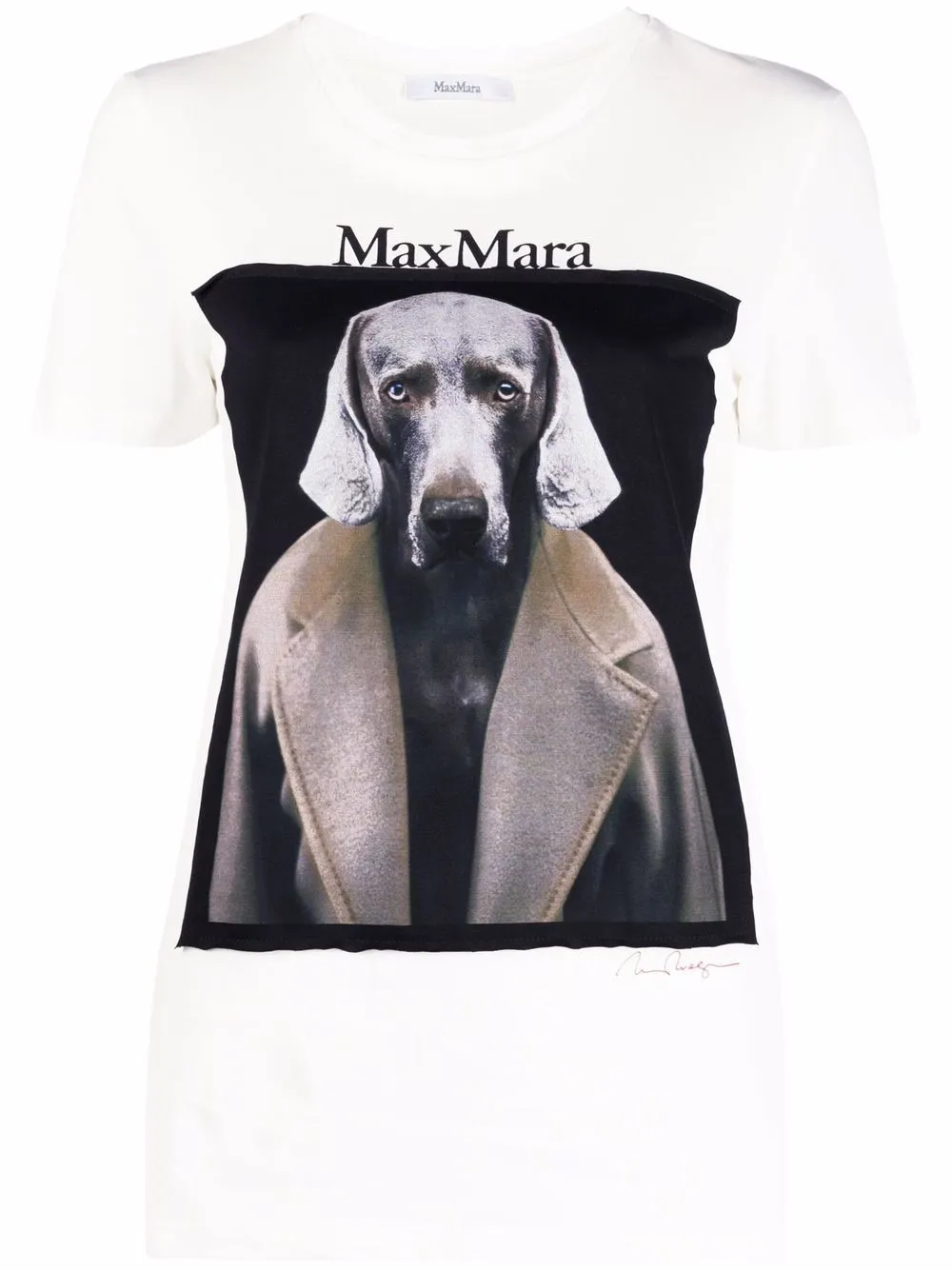 dog print t shirt