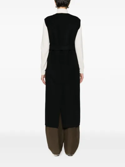 Max Mara double breasted sleeveless coat Eraldo FK