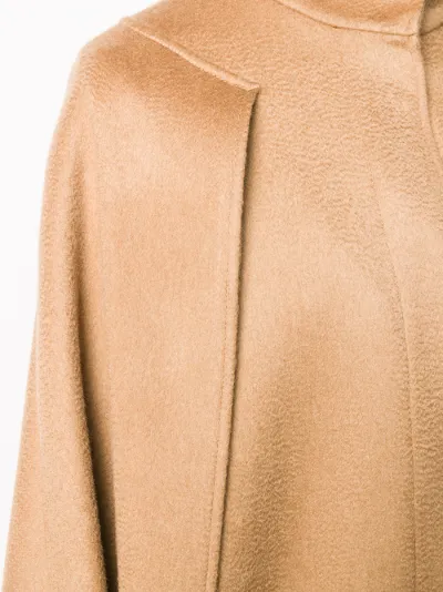 beige cape coat