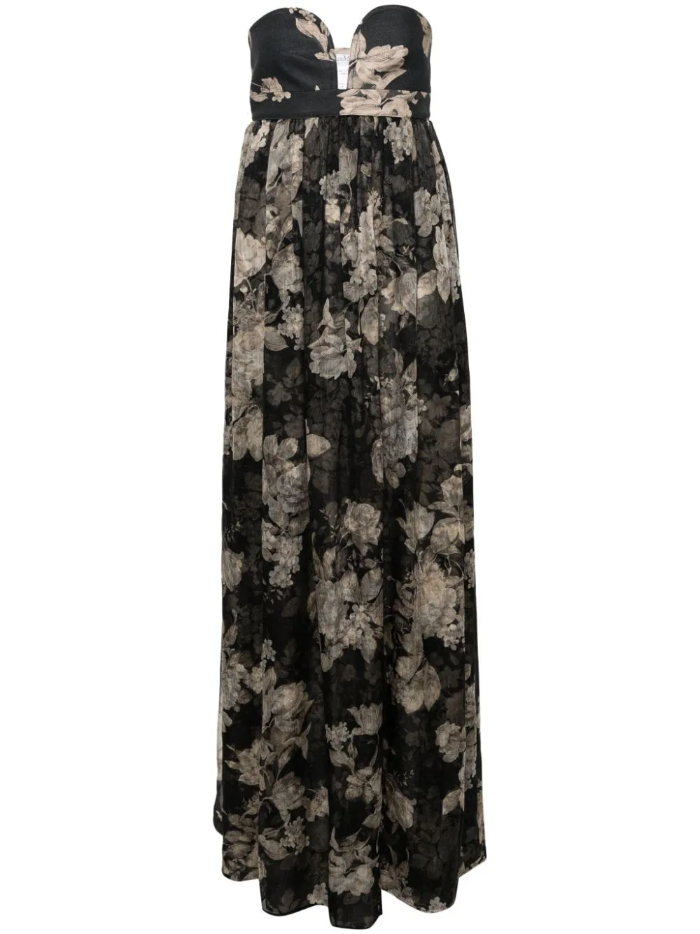 Max Mara floral bustier maxi dress Eraldo PM