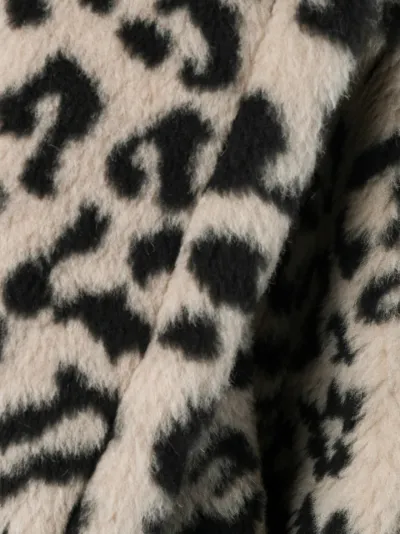 Max mara leopard print coat best sale