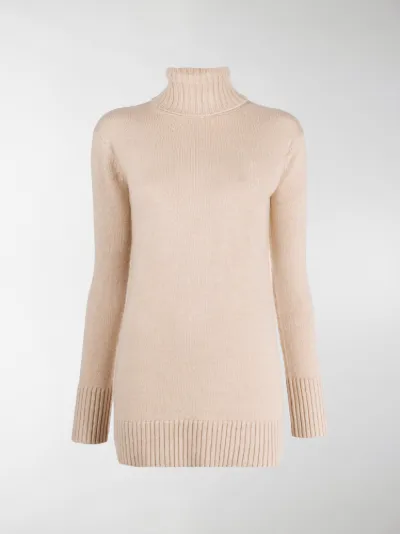 roll neck under jumper