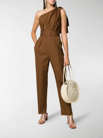 max mara one shoulder jumpsuit