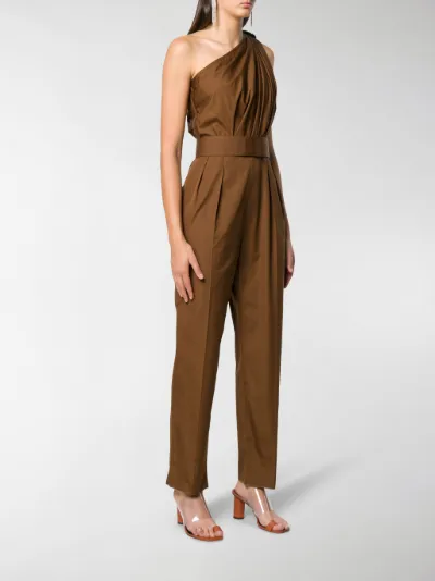max mara one shoulder jumpsuit