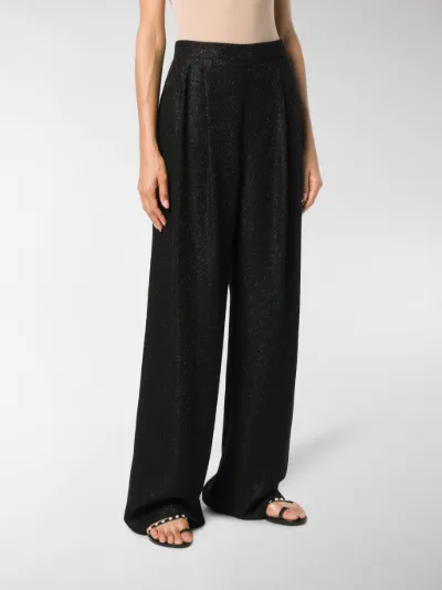 Max Mara Pantaloni a palazzo nero | MODES