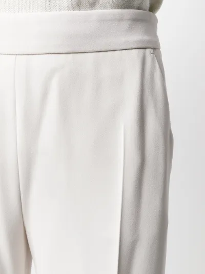 flared trousers with slits